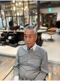 大人海外七三サイドパートフェード：大村　大心