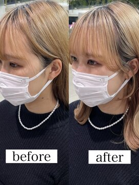 シェリー バイ フォルテ(SHERRY by FORTE) 顔まわりカット　前髪カット