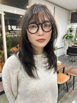 ヘアメイク エイト キリシマ(hair make No.8 kirishima)&nbsp;オリーブグレージュ