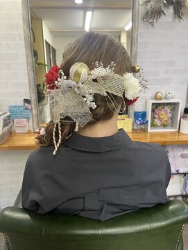 ヘアールームベーリーケイ(Hair room Berry.K) 成人式セット