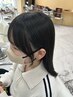 【浅田限定】似合わせ前髪カット＋アドミオカラー＋２stepトリートメント