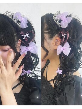 ヘアセット専門店 ナゴミ 池袋店(nagomi) ツイン編みたらし