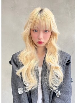 ケイト(kate) 【kate 大宮】ホワイトブロンド×くびれ巻き