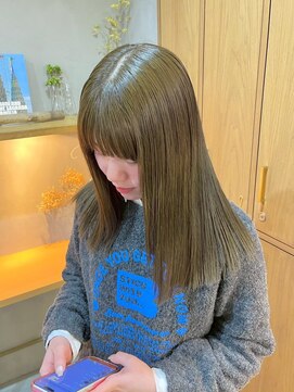 コミレ(COMILE) ロング縮毛矯正/髪質改善 酸性ストレート 髪質改善ストレート