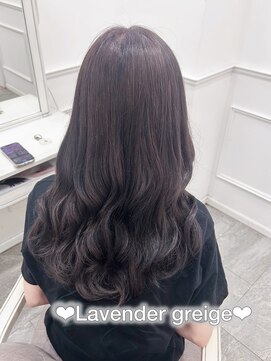 リルミー(Lilme) ブリーチあり ラベンダーグレージュ♪【ゆうき】