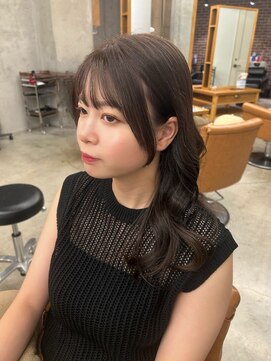 山野愛子美容室 銀座店 アッシュカラー×韓国×レイヤーカット
