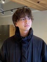 アルジャーノンリトリート(ALGERNON retreat)&nbsp;シースルーフェザーシャドウパーマ【中居史也】