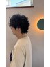メンズカット＋デザインパーマ
