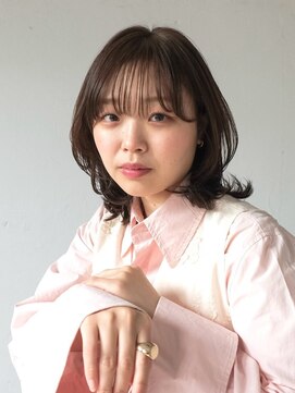 リル 茅ヶ崎(Liru:) くびれヘア/アプリコットオレンジ/ハイライトカラー/茅ヶ崎