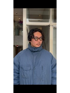 クレア 下北沢(CREA) メンズカットセンターパート