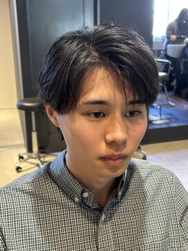 ボンドストーリールミエール(Bond Story lumiere) 王道センターパートこぼしバング