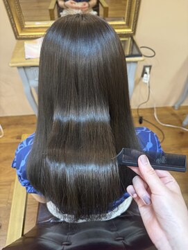 アメリアム 大阪上本町店(Ameri amu.) 【グレージュカラー／髪質改善】