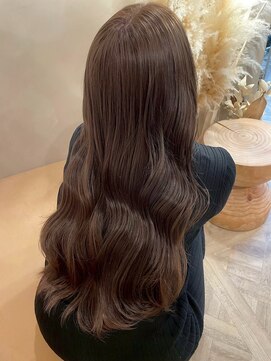 ワンラヴェストヘアオルシェット 長野駅(One Lovest Hair olchette) 10代20代30代ミルクティーベージュダブルカラーブリーチ長野駅