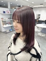 ラニ(Lani) ボルドー×ブラック×レイヤー