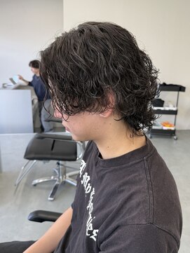 フゥ 宇都宮戸祭(FeU) 宇都宮メンズカットメンズパーマ波巻きサーフカール