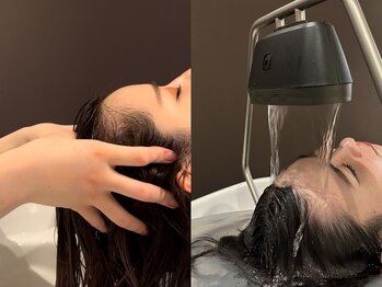 ラトリエ(L'Atelier)の写真/頭全体をお湯に漬け込む『かけ流し×浸け込み』の"頭浸浴"導入！うっとり癒される新感覚の癒し体験☆