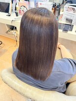 ウェーヴ アズシュガー 浜松佐藤店(wave as sugar) ナチュラルなツヤ感◎まとまり重視の美髪ストレート