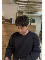エルデ ナインズ ヘアー スタンド 川口店(elde 9's HAIR STAND) メンズビジネススタイル【ルーズショート】