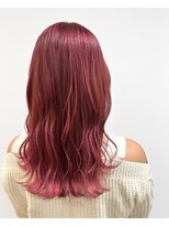 ヘアースペース クラフト(hair space CRAFT)&nbsp;ピンクボルドーカラー