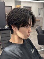 センス(SENSE.)&nbsp;シースルーマッシュ センターパート ニュアンスパーマ