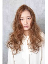 サイドバーンズ(side-burns)&nbsp;イエローベージュ×ロング