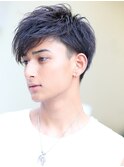爽やかでオシャレ【耳掛けサイドパートショート】