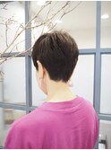ベリーショート 絶壁解消 くせ毛解消