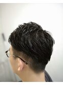 大人のツーブロックショート 208