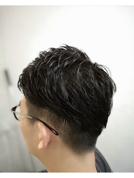 ヘアーリビングリコ 新潟笹口店(hair living Liko) 大人のツーブロックショート 208