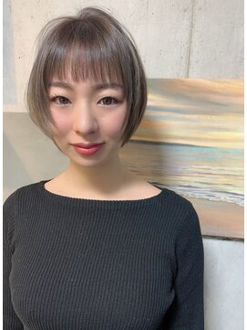 ビーチ(Beach) オン眉骨格修正ショートスタイル