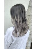 CHEMIR☆バレイヤージュ×ホワイトグレージュ