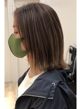 リコ ヘアー メイク(LIKO) 【LIKO  hair make】ボブに最適♪極細ハイライト☆