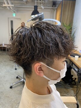 エルオム(EL.HOMME) 【YUKI】スパイラルパーマ×無造作マッシュ