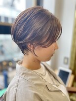 ヌード(NUDE)&nbsp;「NUDE」#フェザーバング 前下りショート マッシュヘア