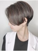 【モリオ原宿】ハンサムショート前髪なし　くびれショート