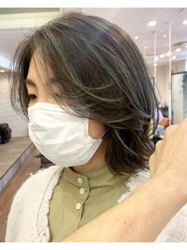 ノラキチジョウジ(NORA KICHIJOJI) #白髪をぼかすハイライト#ケアブリーチ#20代30代40代