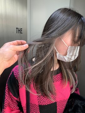 ザ ドット(THE DOT) #ホワイトパープルグレージュ