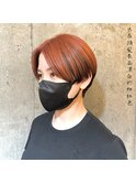 ＃表面のみブリーチ　#コントラストカラー　#ピラミンゴピンク