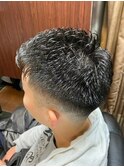 アイロンパーマ　スキンフェードカット　濡れパン【札幌】