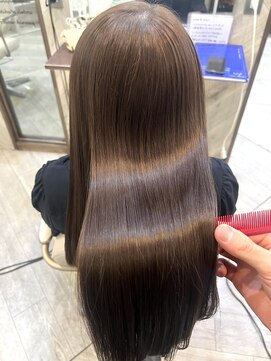 アンジェリカラボ 梅田店(ANGELICA LABO) 美髪艶ロング髪質改善オッジィオットトリートメント【川又】