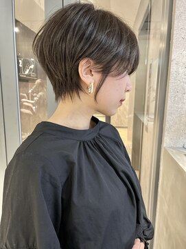 ランド 西宮店(LAND) 大人可愛い20代30代40代インナーカラー小顔ショートボブ