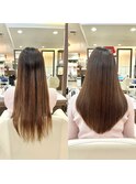 【髪質改善縮毛矯正・艶髪・美髪・最高級ヘアケアプログラム】