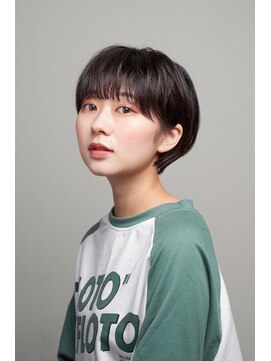 ジオ 国分寺(the O's) 斜めバング/シルキーベージュ/ブラントカット[国分寺駅]