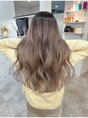 バレイヤージュ/ベージュ