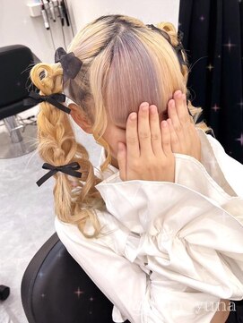 ヘア サロン クラン ソア 心斎橋店(hair salon clan soar) ハートツインテール【クランソア】ヘアセット/ヘアメ/心斎橋