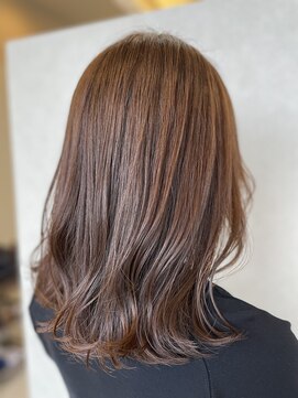 リノ(Lino) 大人ベージュ/ブラウン/柔らか/ミディアム