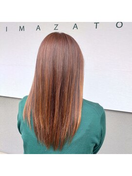 ラファンス イマザト(LaFENCE IMAZATO) 髪質改善ストレート×ハイライト