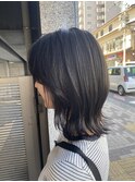 20代/30代/抜け感/ミディアムレイヤーボブ