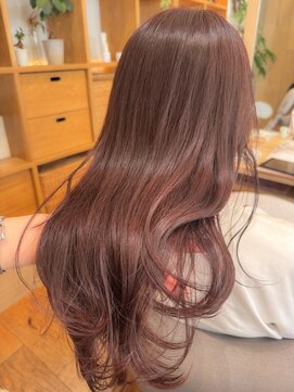 バイオレット ナゴヤ(Violet Nagoya) ブリーチなしカラー ピンクブラウン ピンクカラー ベビーピンク