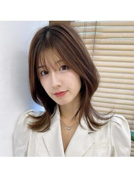 ノンダメージサロン ステラバイボヌール(Stella by Bonheur) banmiku》ワンカールで作るくびれレイヤー